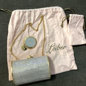 Judith Leiber crystal clutch bag
